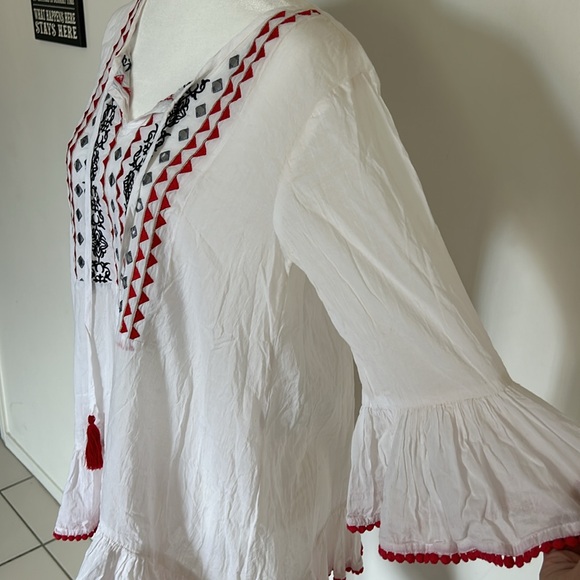 Pure Nordic by Anthro Naudic Hacienda Embroidered Tunic - Picture 5 of 10